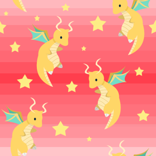 pokemonpalooza:  Dragonite stripes and stars, and a plain white for anyone who just wants the dragon! I made a few background sets for the Dratini family, and here is a solo Dragonite for those that just want the final form! Check out my pokebackgrounds