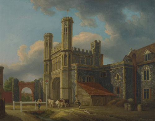 St. Augustine’s Gate, Canterbury, Michael “Angelo” Rooker, ca. 1778