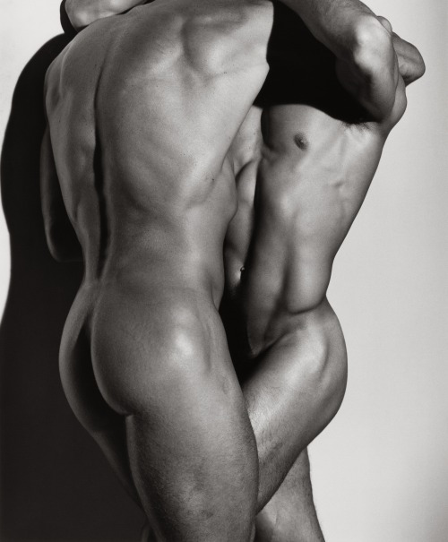 ohyeahpop:Wrestling Torsos (B), 1987 - Ph. Herb Ritts