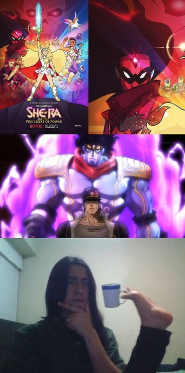 frogwalker: She-Ra Netflix JoJo Reference  Hmmmmmm 