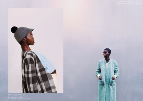 Aamito Stacie Lagum - Fashion Friend Magazine. Photographer Amy Scheeper, styled by Raya Rossi.(via 