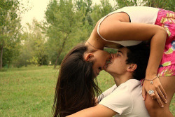 tamiamoonlightrose:  Couple - AlyIsBored on We Heart It. http://weheartit.com/entry/86211983/via/TamiaRoze