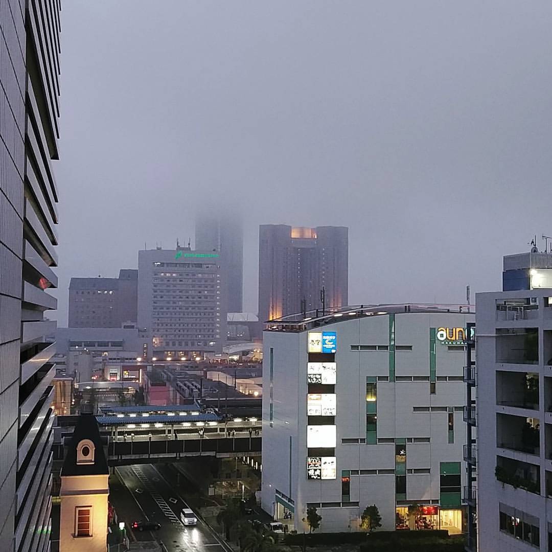 Rainy night in #Tokyo (at Kaihimmakuhari Station)