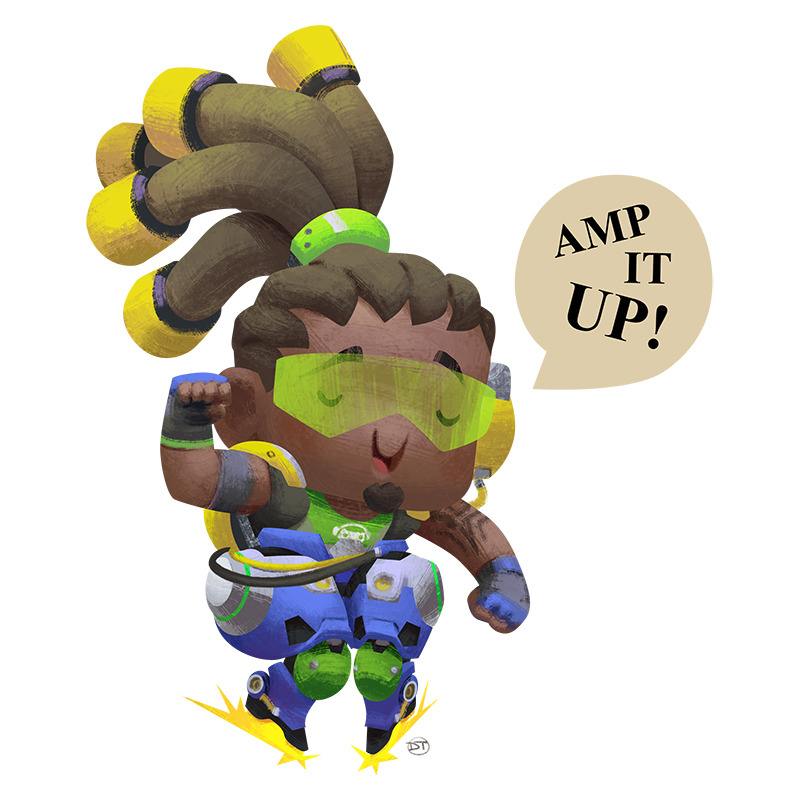davidtalaskiillustration:  Chibiwatch - Support your team!
