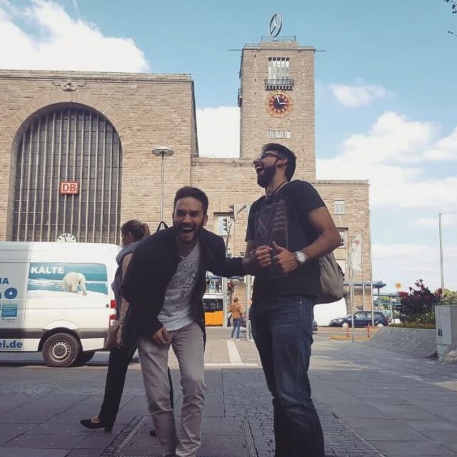 2 Italiani 🇮🇹 in giro per lEuropa 🇪🇺🌍🗺💶🧭 📍Stoccarda, Germania 🇩🇪 🥨🥴🍺🍻  (*vedere sequenza al contrario) 🤣🤌🏼  HAPPY BDAY HERM 🫂  #friends #friendship #friend #friendshipgoals #happy #smile #laugh #trip #travel #holiday #stuttgart #germany #europe #italianboy #italianstyle #italian #mercedes #mercedesbenz #lifestyle #street #manfashion #manstyle #man #menstyle #menfashion #mensfashion #men #instagood  (presso Mercedes Benz Factory in Stuttgart Germany) https://www.instagram.com/p/Cd9lqxiokxN/?igshid=NGJjMDIxMWI= #friends#friendship#friend#friendshipgoals#happy#smile#laugh#trip#travel#holiday#stuttgart#germany#europe#italianboy#italianstyle#italian#mercedes#mercedesbenz#lifestyle#street#manfashion#manstyle#man#menstyle#menfashion#mensfashion#men#instagood