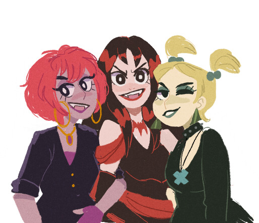 ttrashdoodles:  “we may look bad, but we don’t care” 
