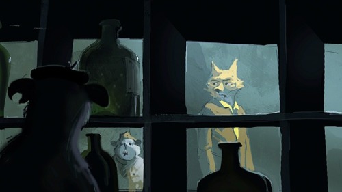 cussyeah-wesanderson:     The fantastic mr. Fox concept art by Chris Appelhans  