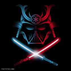 theyetee:  Sith & Katana by Drew Wise