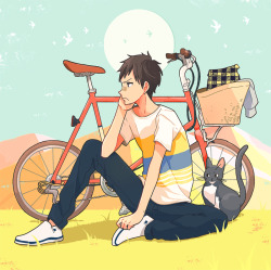 nukunukusirokuma:  自転車/2014  練習