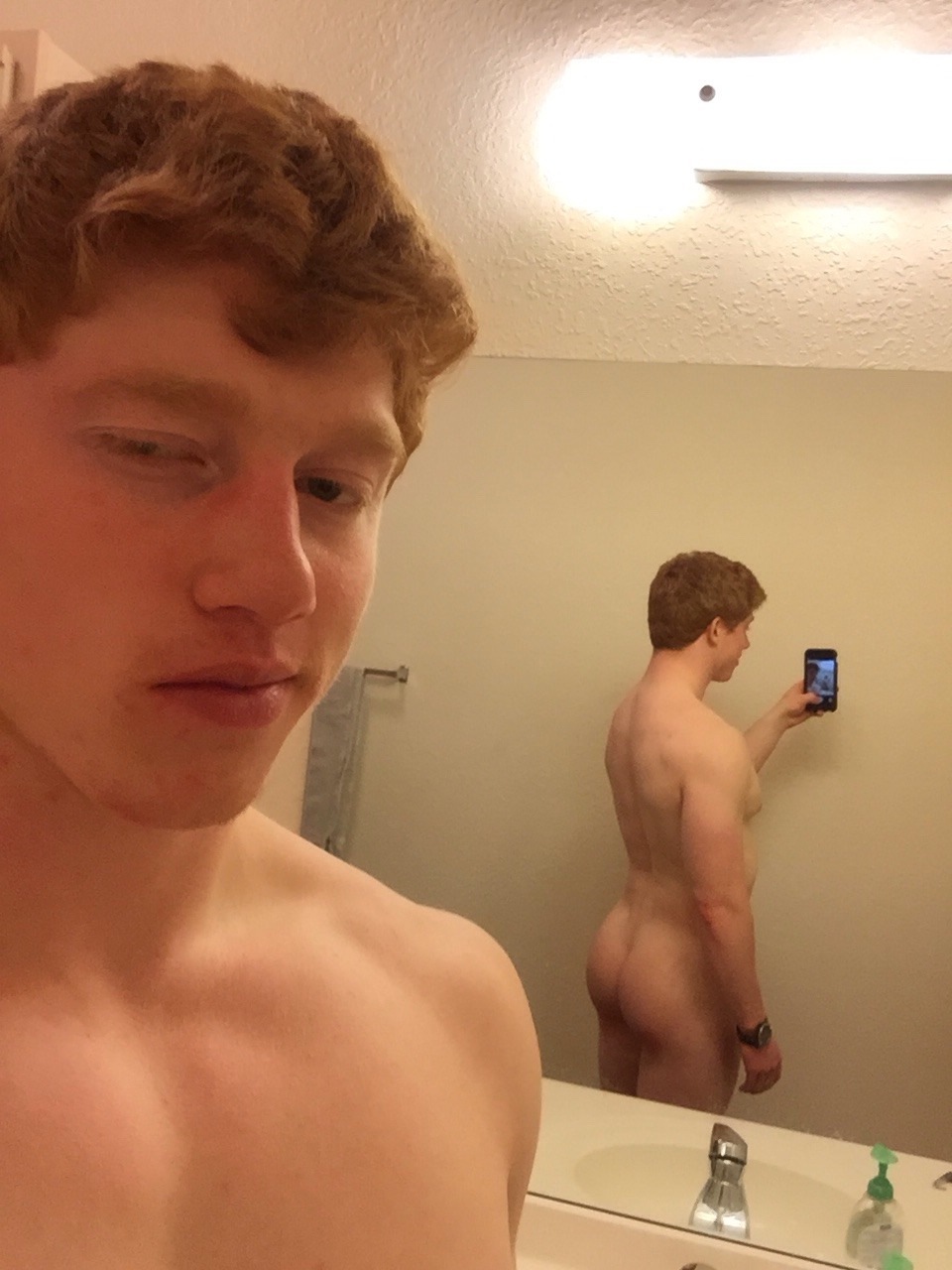 thereturnedmissionary:  Hot red head RM material   I would so marry this guy and
