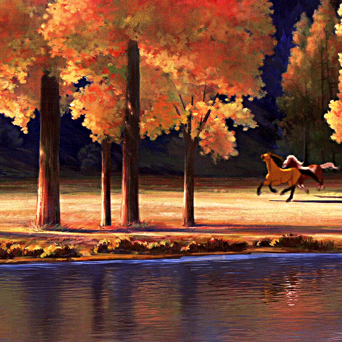 And So I Grew From Colt To Stallion, As Wild And As Reckless As Thunder Over The Land. Racing With The
