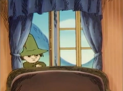 Reminder That Snufkin Literally Left The Couch In The Middle Of A Conversation To Go Join The Exact Same