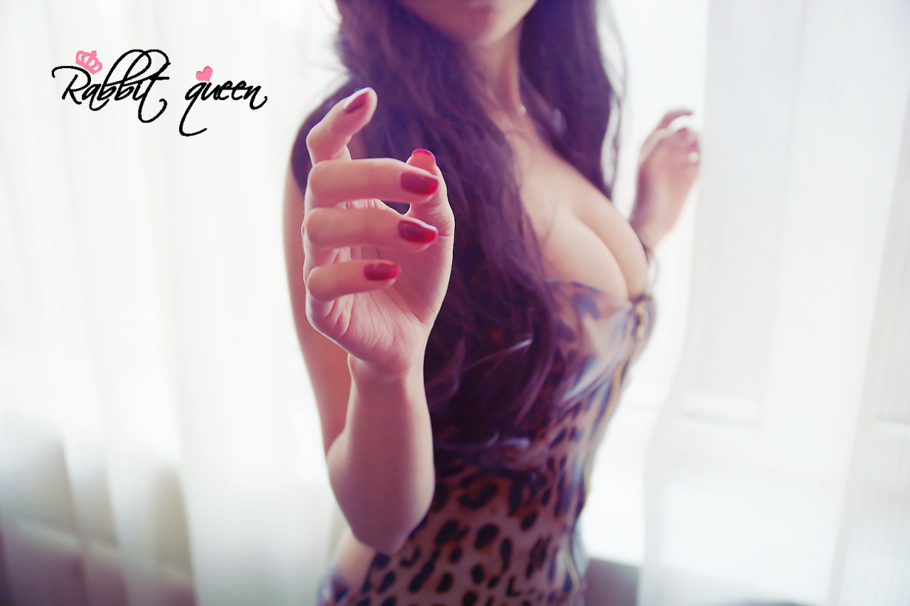 rabbitqueennude:  蕾丝兔宝宝VIP私人定制の齐B豹纹 by www.rabbitqueen.net