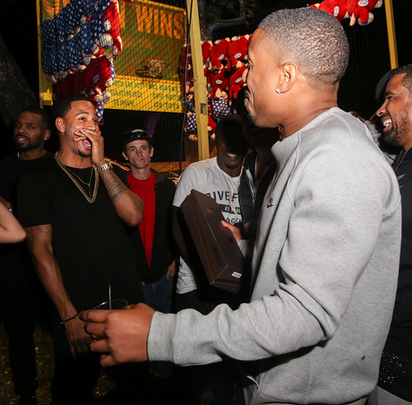 songzconvention:  Trey & Michael B. Jordan | Trey’s 30th Birthday Carnival Extravaganza (x) 