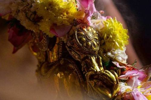 Namperumal, the utsava deity of Rangannatha Swami temple, Srirangam, Tamil Nadu