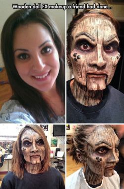 kamikame-cosplay:  Absolutely amazing special effects makeup! 