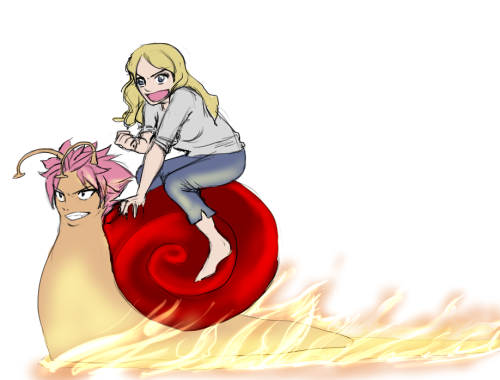 mslead:snogfairySNATSU LIIIIIIVEScongratulations on finishing your exams :’D Ride your steed into ba