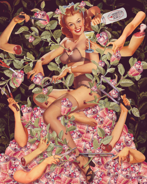  I can control my feelings original art by pin-up genius Gil Elvgren 