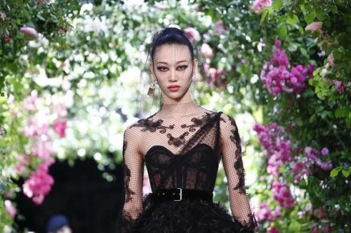 Sora Choi at Christian Dior Fall 2019 Couture