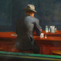 lonequixote:  Nighthawks (detail) by Edward Hopper (via @lonequixote) 