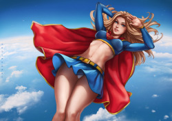 dandon-fuga:  Supergirl ♥~~~https://www.patreon.com/dandonfugahttps://gumroad.com/dandonfuga