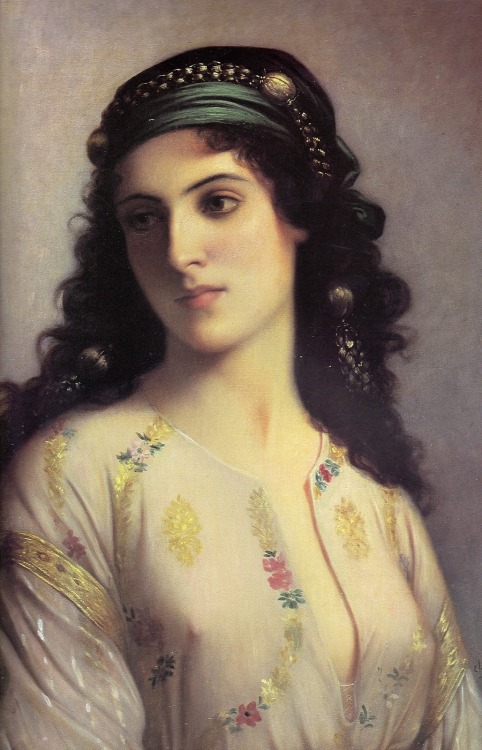 Juive de Tanger (1874). Charles Landelle (French, 1812-1908). Musée des beaux-arts de Reims. 