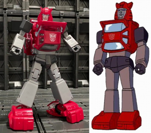 Transformers Masterpiece Cliffjumper color test shot.