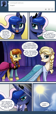 askgamingprincessluna:  Ask Gaming Princess Luna 013  ;w; Ow the feels&hellip; We miss you, Molly&hellip;.