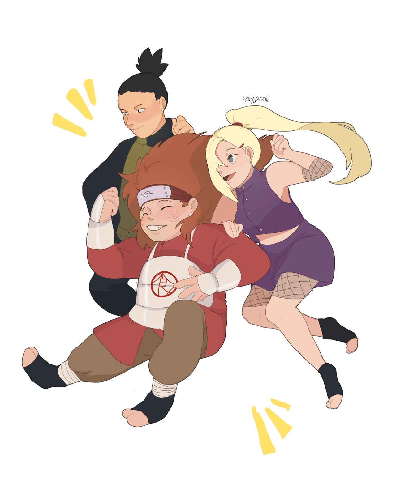 holyjanolli:  dont u just miss the chuunin exam days (edit: added the shippuden ver!!)