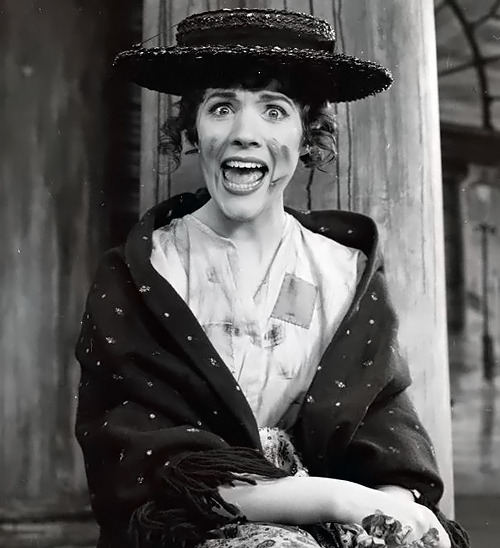 broadwayphotos: Julie Andrews during a photo session for My Fair Lady (1956).