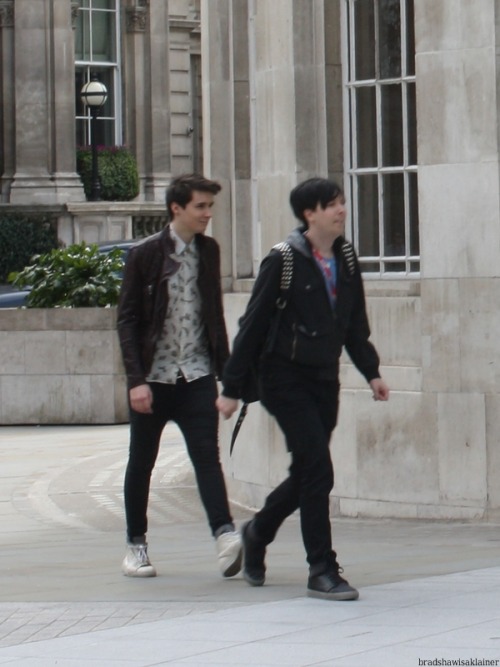 danandphilhq:Outside BBC. April 2013. (Source)600 x 800full quality link