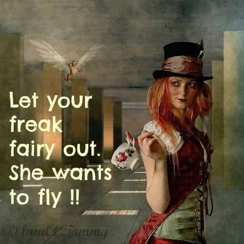 XXX voodooprincessrn:Let your freak fairy out photo