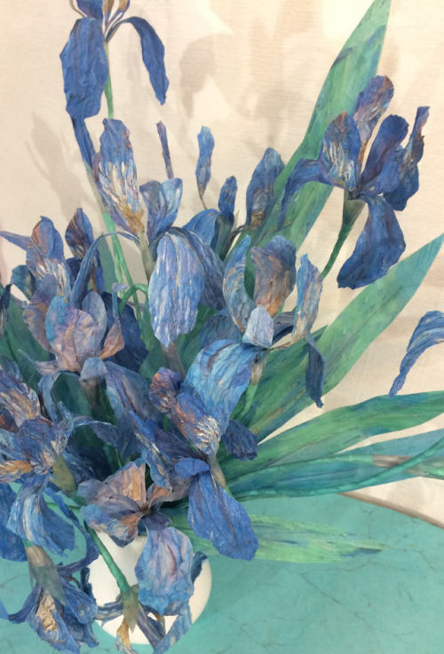 Paper Flower Kit Celebrates Van Gogh’s Irises PaintingCelebrate the beauty of Van Gogh’s