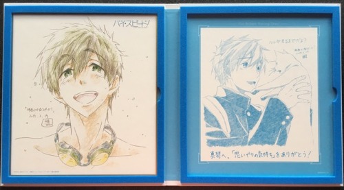 tehrisa: High Speed! -Free! Starting Days- Special Replica Autographed Keyframes Album These al
