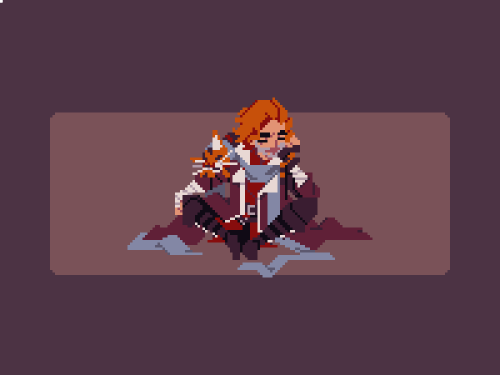 hrpixelart:Caleb and Frumpkin