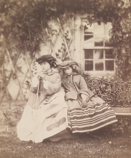 Queen Victoria’s children at Balmoral Castle, photographed by Roger Fenton, 1856.Princess Hele