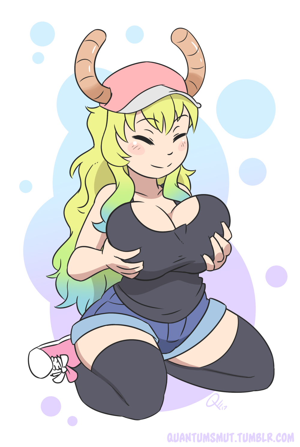 inkstash: quantumsmut:  I’ve been watching the new Dragon Maid anime series and