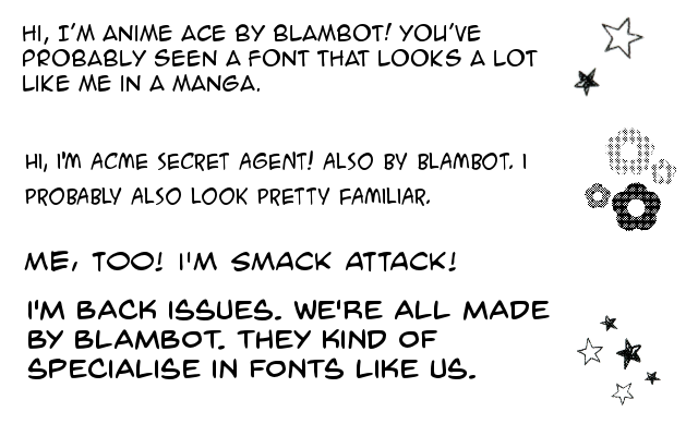 Top 17 What fonts do manga use 3 Choosing Fonts for Your Manga or Webcomic (Part 1) - Karmiya