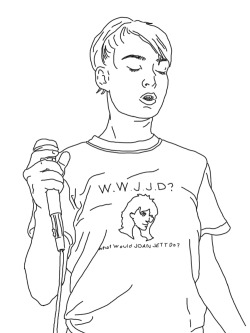 ratqueenxvx:  Kathleen Hanna I’m clearly very busy at work. 