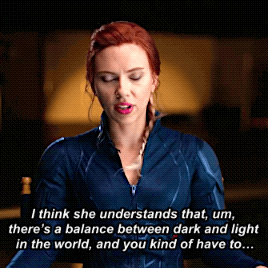 marvelladiesdaily:I really love Natasha. I think she’s… she’s constantly evolving. She’s, you know, 