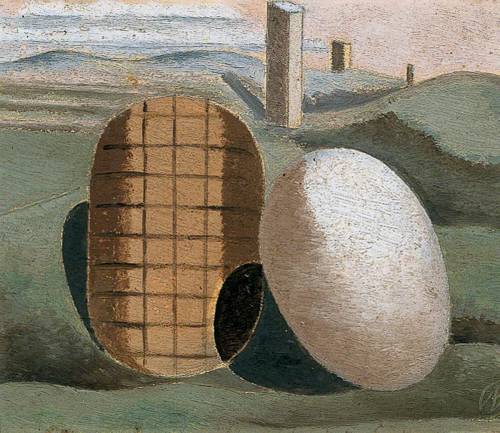 Landscape Composition (Objects in Relation), 1934, Paul Nash