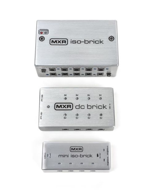 MXR has all your power needs covered. The DC Brick Power Supply is the classic MXR power box—i