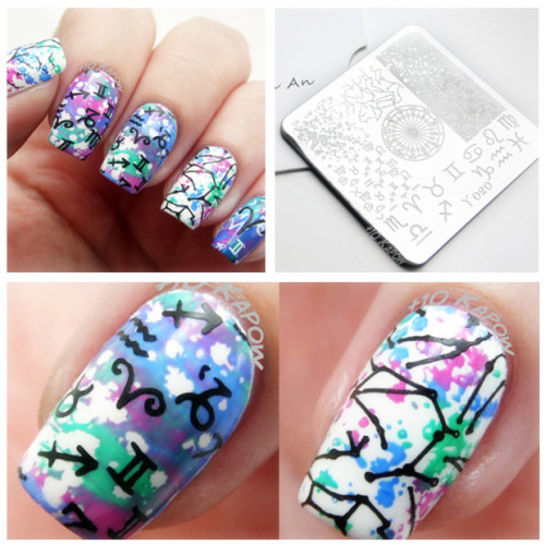 zilicien:  (via I find an excellent product on @BornPrettyStore, Zodiac Themed Nail Art Stamp Templa