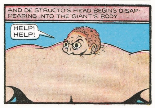 The comic art of Golden Age cartoonist, Fletcher Hanks (1889-1976).The story of Hanks is a sad one. 