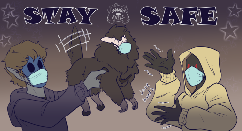 Garry And His Family Here To Remind You To Wear Your Mask, Stay 6 Feet Apart, Wash Your Hands, And Most