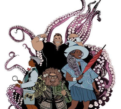 The Adventure Zone [image: A group portrait of our four heroes of The Adventure Zone posed as though