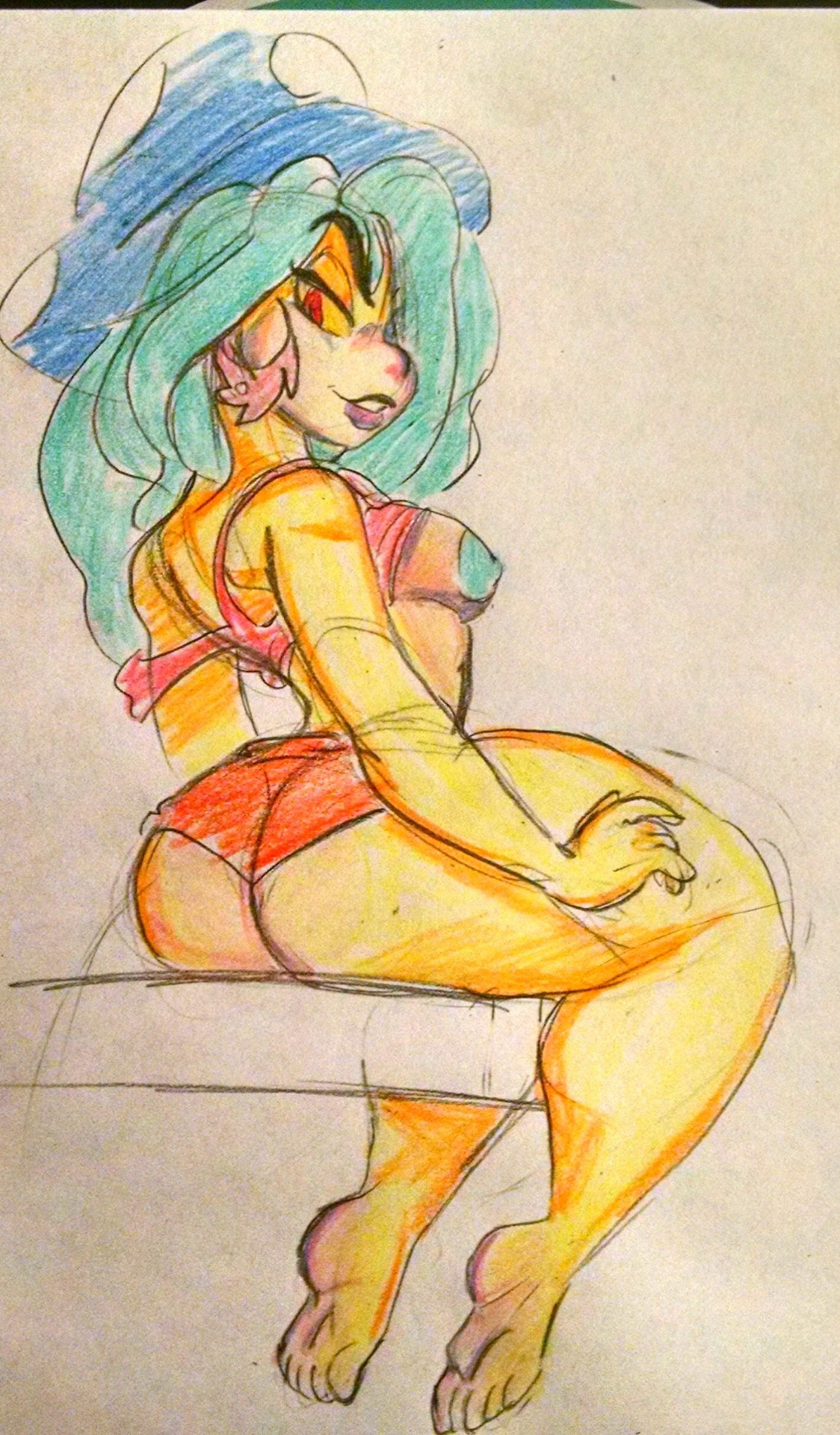 notsafeforroskii:She’s taken guys! By a squid and shark~  Who I don’t really