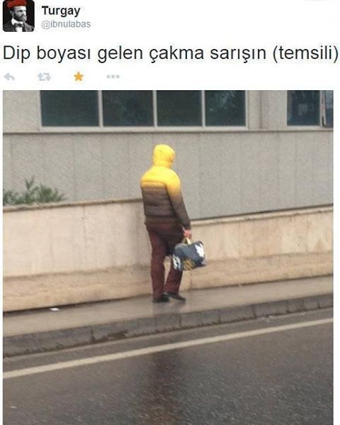 Dip boyası gelen çakma...