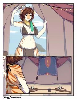 meadows-furry-field:  mute-furry:  And the second comic to make up for that error for @rylesyo anything for victory ½   Part 2..I mean 1..I mean…Ahhh-Meadow