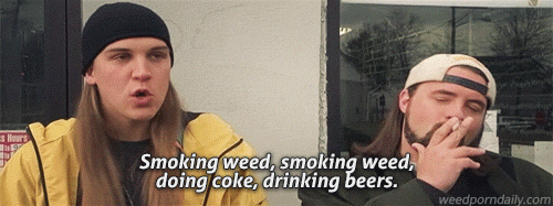 david-own-world:  Jay and Silent Bob - Classic - Jason Mewes and Kevin Smith